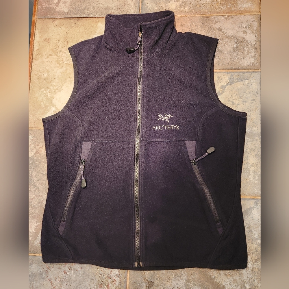 ❄️RARE: Early Arc'teryx Women's Lightweight Polartec Fleece Vest - EUC